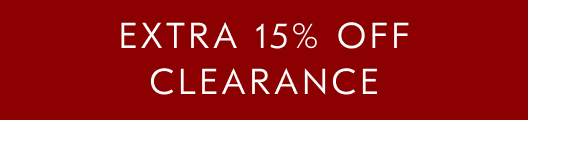 Extra 15% off Clearance